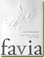 2003 Favia La Magdalena Napa Valley Red Wine
