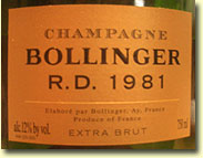 1981 Bollinger Grande Annee 