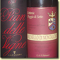 1995 Antinori Brunello di Montalcino Pian del Vigne