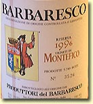1996 Produttori del Barbaresco Montefico