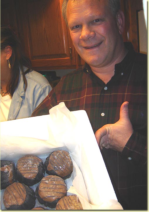 Bob Graeter and chocolate lava cakes