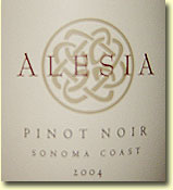 2004 Alesia Pinot Noir Sonoma Coast 