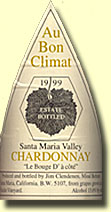 Au Bon Climat 1999 Chardonnay, le Bouge d'A Cte