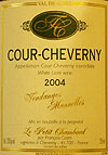 2004 Cour-Cheverny, Francois Cazin