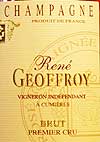 NV Champagne Brut, Rosé, René Geoffroy 