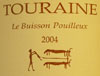 2004 Touraine, Le Buisson Pouilleux, Clos du Tue-Boeuf