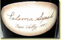 Paloma Syrah 1997