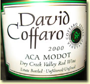 2000 David Coffaro Aca Modot