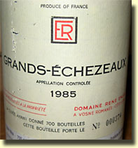 1985 Grand Echezeaux, Domaine Rene Engel