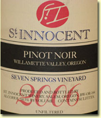 2006 St. Innocent Seven Springs Vineyard Pinot Noir