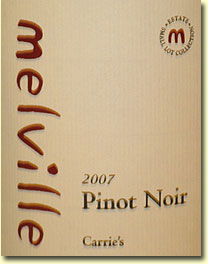 2007 Melville Carrie’s” Pinot