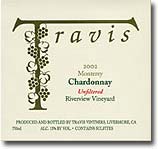 2002 Travis Monterey Chardonnay