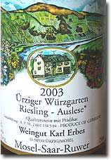 2003 Karl Erbes Urziger Wurzgarten