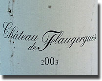 2003 Chteau de Flaugergues Coteaux du Languedoc la ma Janelle Cuve Sommelire