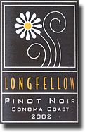 2002 Longfellow Sonoma Coast Pinot Noir