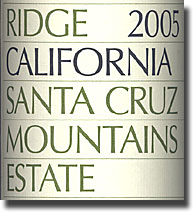 2005 Ridge Santa Cruz Mtns. Estate
