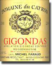 2000 Domaine du Cayron Gigondas