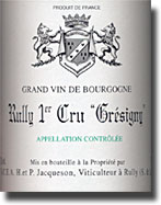 2001 H et P Jacqueson Rully "Grsigny"