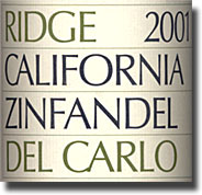 Ridge Del Carlo Zinfandel 