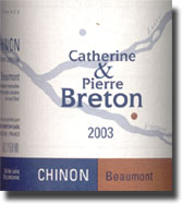 Catherine & Pierre Breton Chinon Beaumont